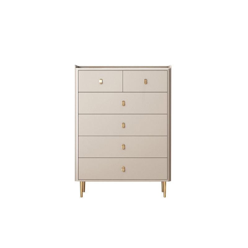 15.6-inch W Storage Chest Classic Glam Stone Storage Chest Dresser