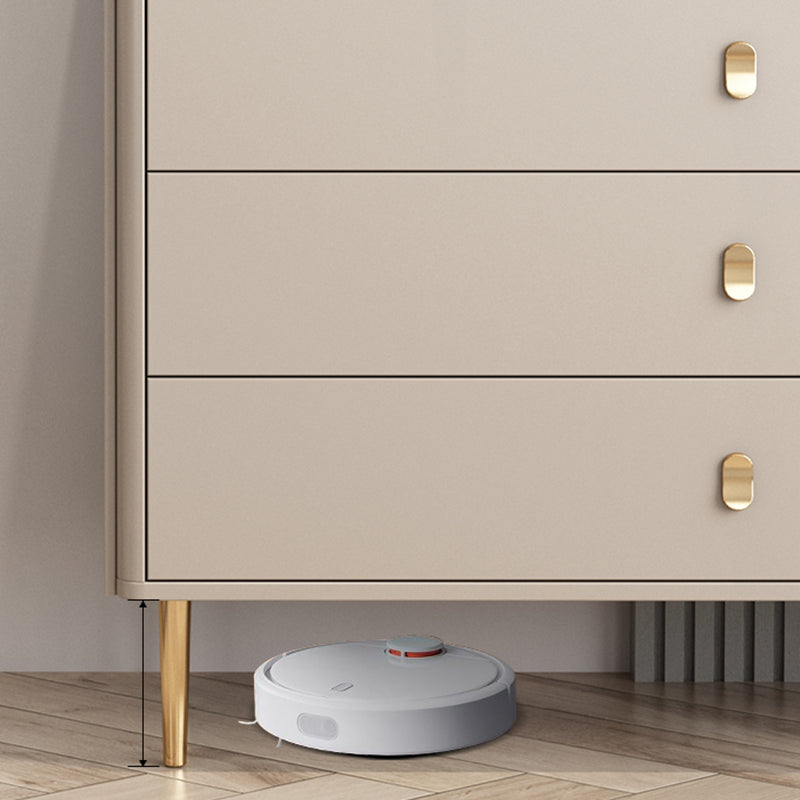 15.6-inch W Storage Chest Classic Glam Stone Storage Chest Dresser