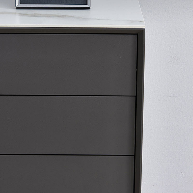 15.6-inch W Modern Storage Chest Stone Dresser with 2/3/4/5 Drawers