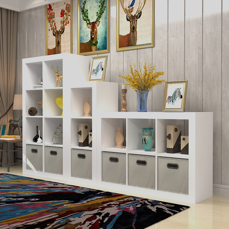 Modern Engineered Wood Bookshelf Standard Open Back Bookcase (Drawers not Included)