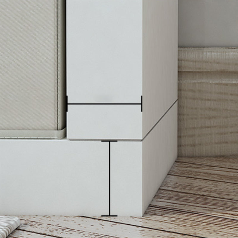 Modern Engineered Wood Bookshelf Standard Open Back Bookcase (Drawers not Included)