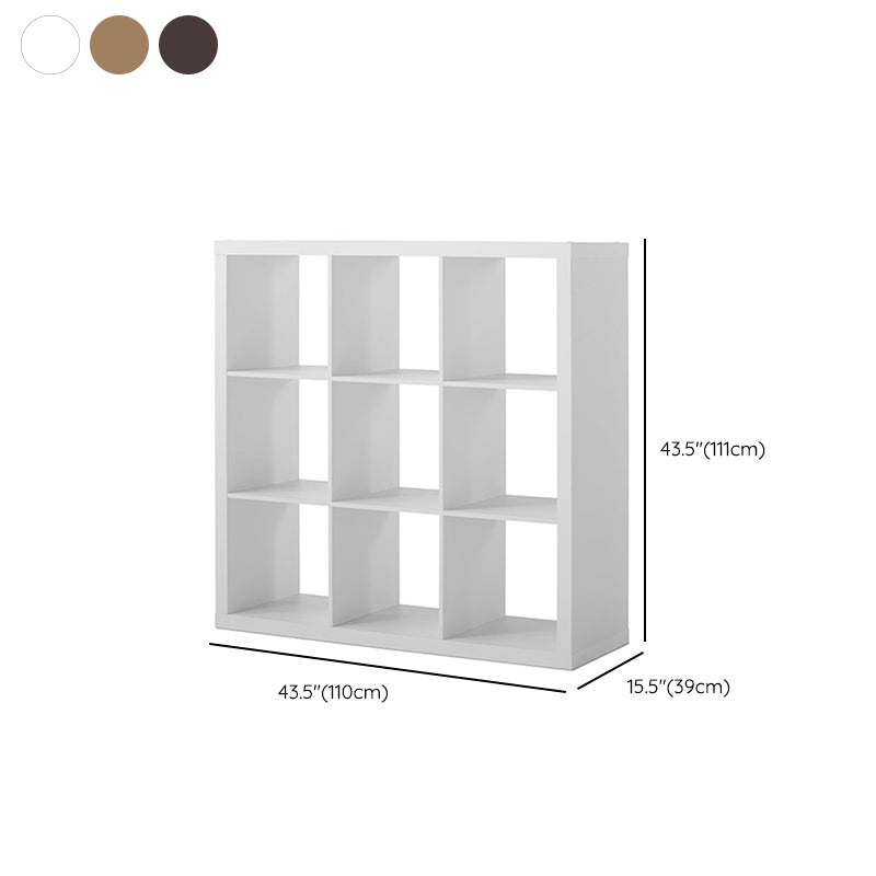 Modern Engineered Wood Bookshelf Standard Open Back Bookcase (Drawers not Included)