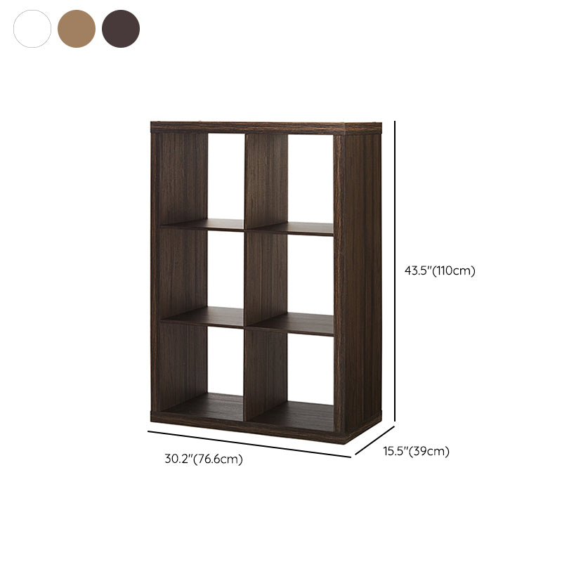 Modern Engineered Wood Bookshelf Standard Open Back Bookcase (Drawers not Included)