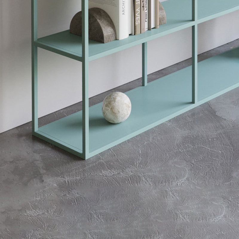 Industrial Antique Finish Shelf Bookcase Etagere Metal Bookshelf with Shelves