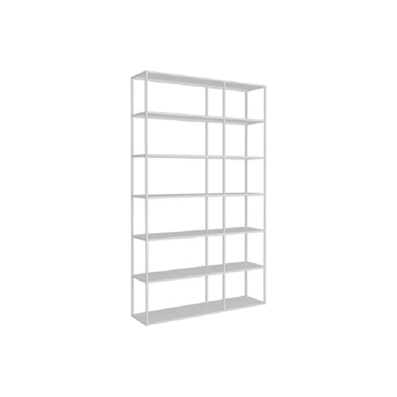 Industrial Antique Finish Shelf Bookcase Etagere Metal Bookshelf with Shelves