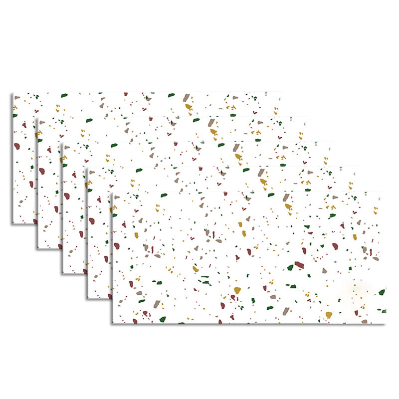 Contemporary Peel and Stick Backsplash Bathroom Field Tile Wallpaper