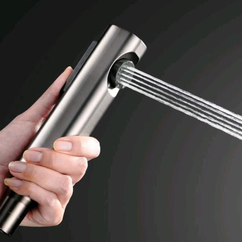 Bathroom Shower System Square Handheld Shower Head Wall Mounted Shower Trim