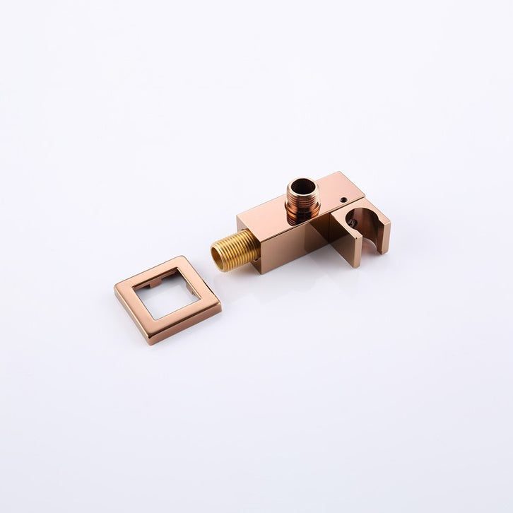 Modern Shower Combo Brass Adjustable Shower Head Temperature Control Shower Set