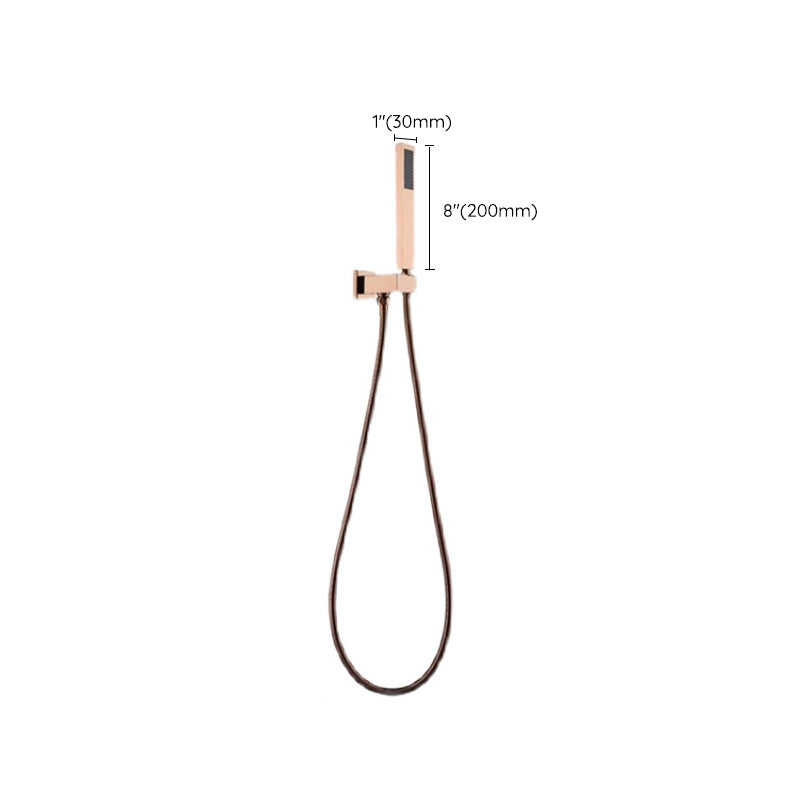 Modern Shower Combo Brass Adjustable Shower Head Temperature Control Shower Set