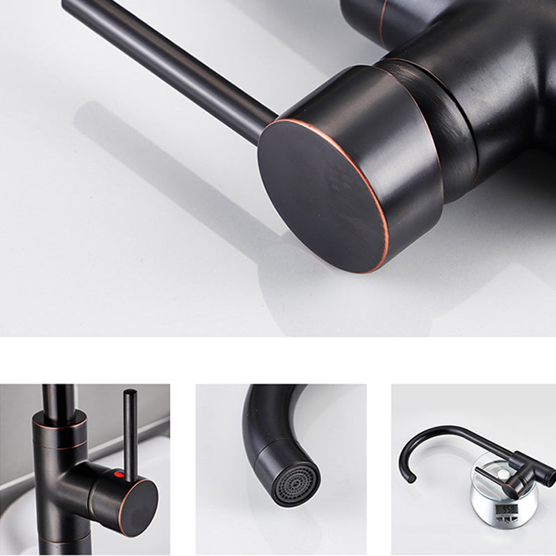 Modern Freestanding Bathtub Faucet One Handle Freestanding Tub Filler Trim