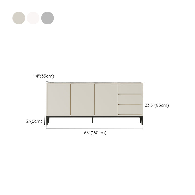 13.65-inch Width Storage Chest Contemporary Stone Storage Chest Dresser
