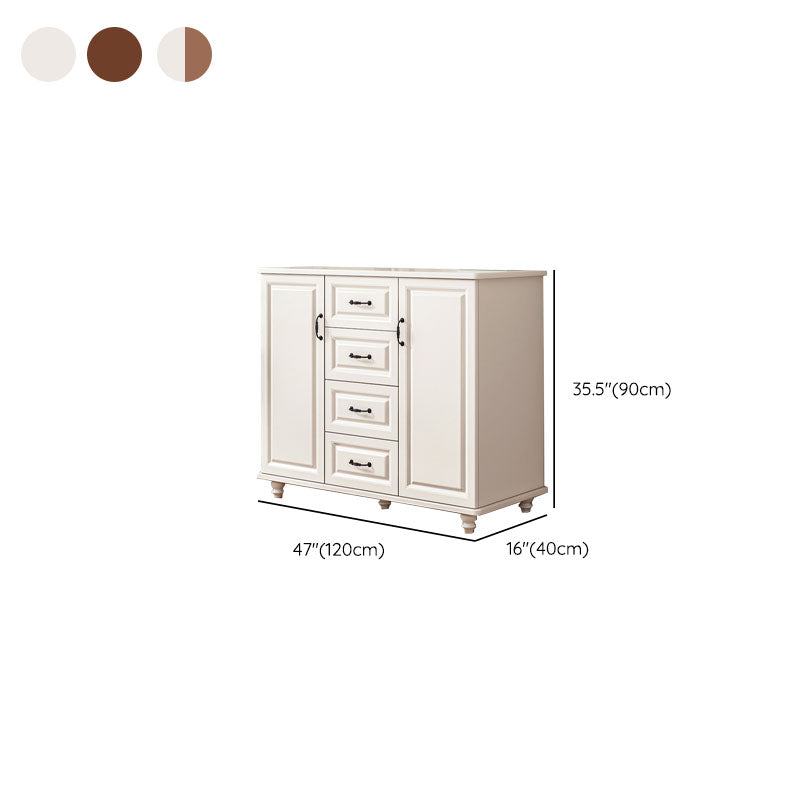15.6-inch Width Contemporary Storage Chest Manufactured Wood Dresser