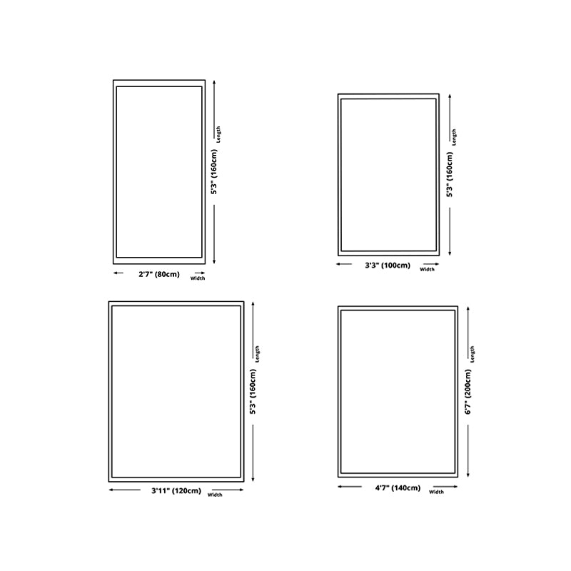 Modern Black Rug Polyester Diamond Area Rug Washable Rug for Home Decor