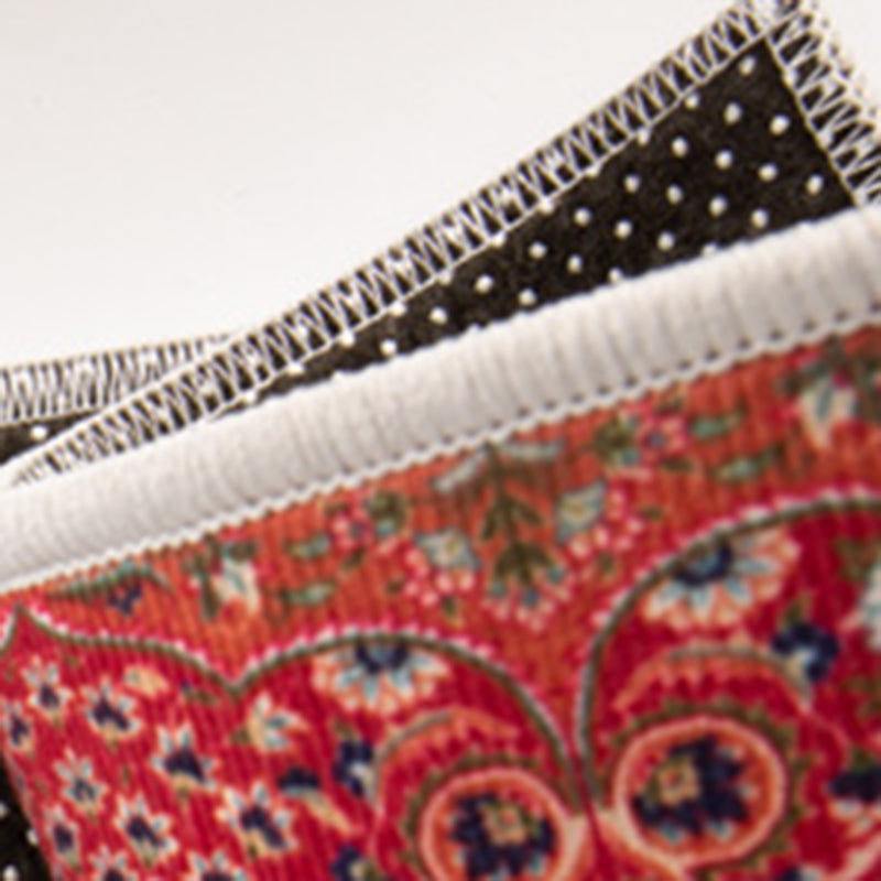 Modern Graphic Rug Grey Polyester Rug Washable Rug for Living Room