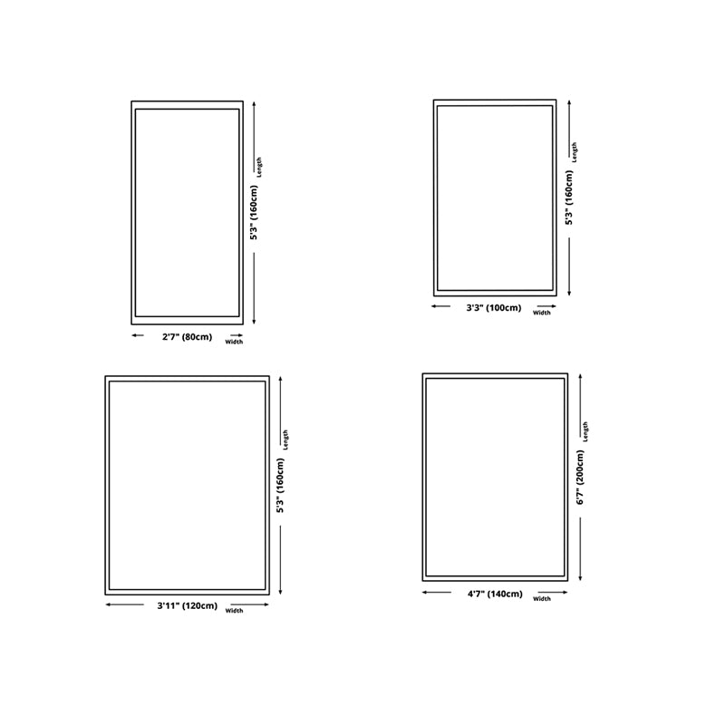 Gorgeous Grey Carpet Polyester Geometry Carpet Washable Carpet for Living Room