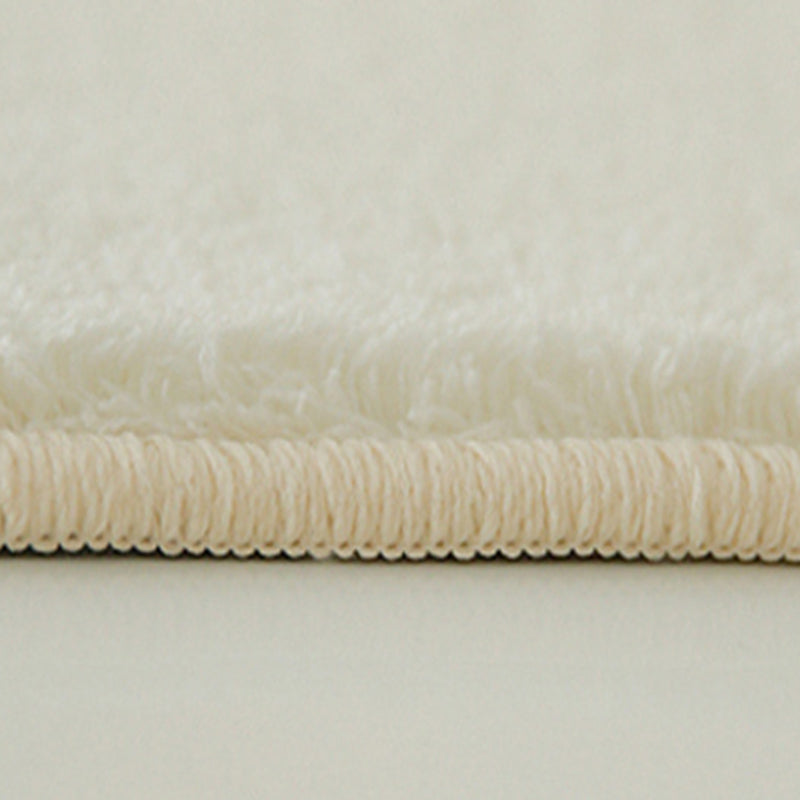 Simple Striped Rug Polyester Green Rug Tear Resistant Rug for Living Room