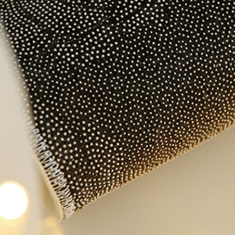 Simple Striped Rug Polyester Green Rug Tear Resistant Rug for Living Room