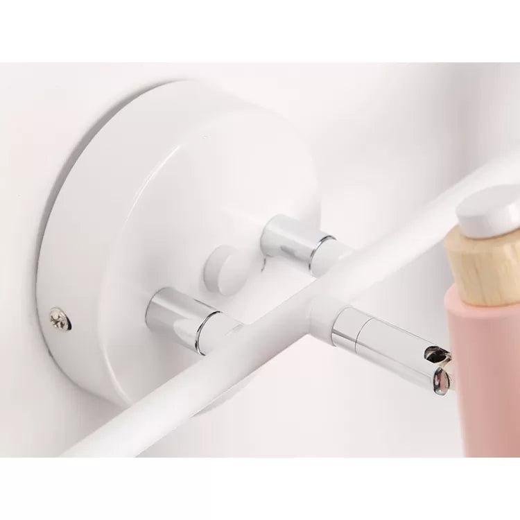 Metal Sweet Cone Wall Light Bathroom 3 Lights Nordic Style Wall Sconce