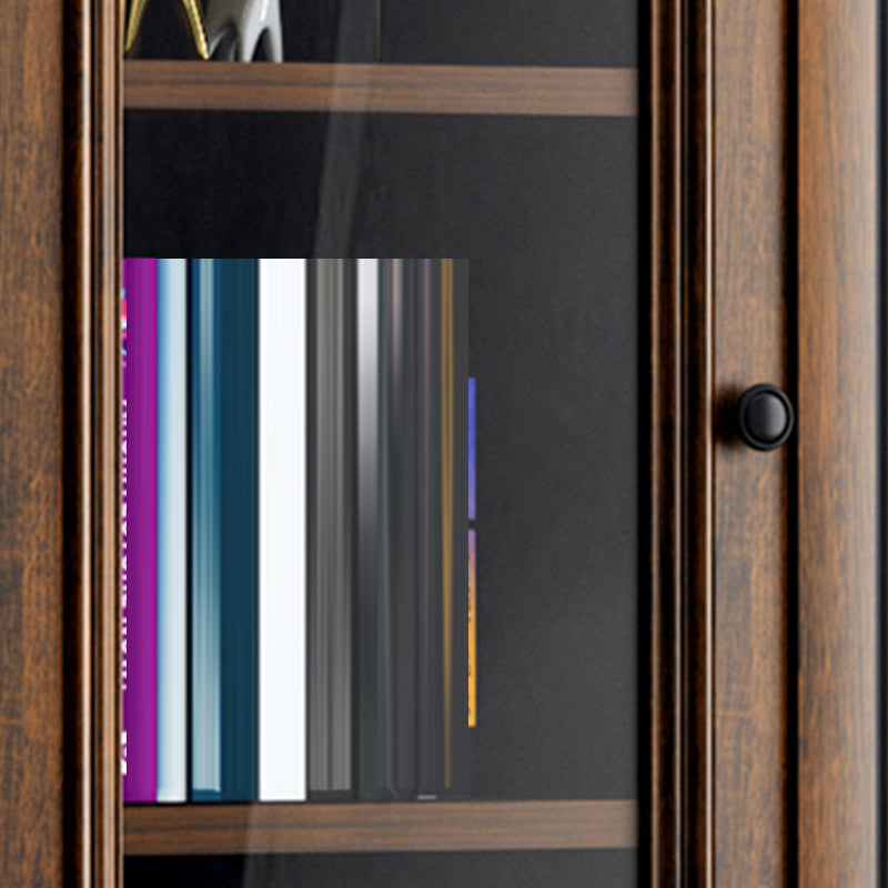 Scratch Resistant Storage Cabinet Glass Paned Standard Cabinet