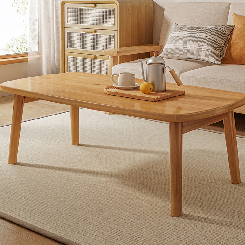 Contemporary Coffee or End Table Artificial Wood Coffee Table with Four Legs