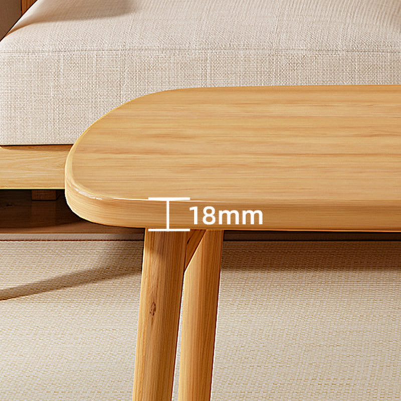 Contemporary Coffee or End Table Artificial Wood Coffee Table with Four Legs