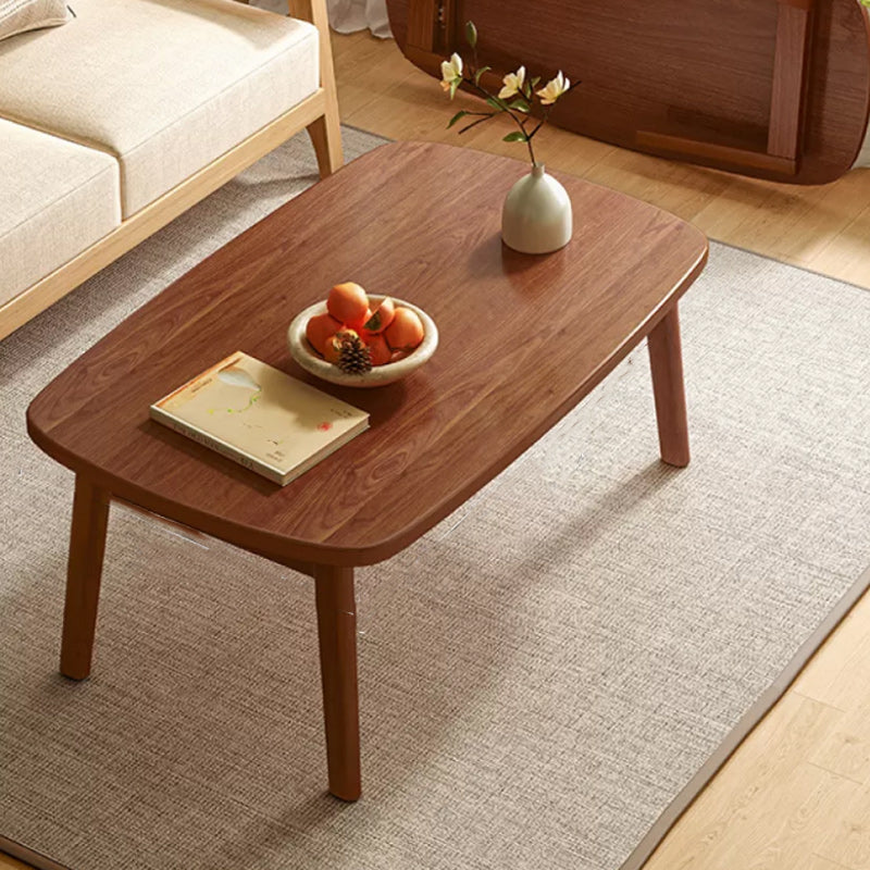 Contemporary Coffee or End Table Artificial Wood Coffee Table with Four Legs