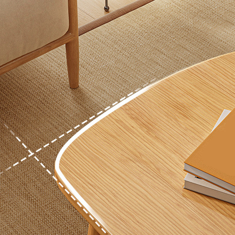 Contemporary Coffee or End Table Artificial Wood Coffee Table with Four Legs