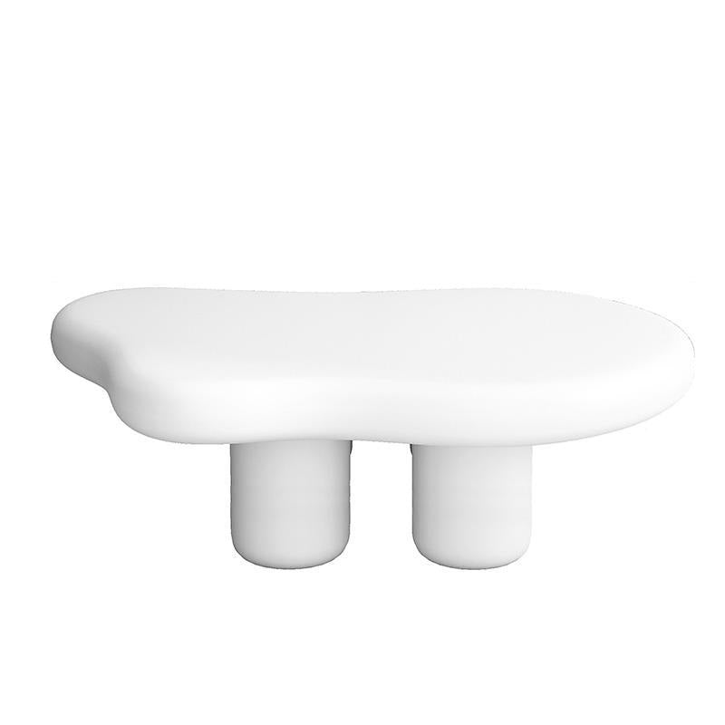 Modern No Distressing End Table Naturally Shaped Side Table for Living Room