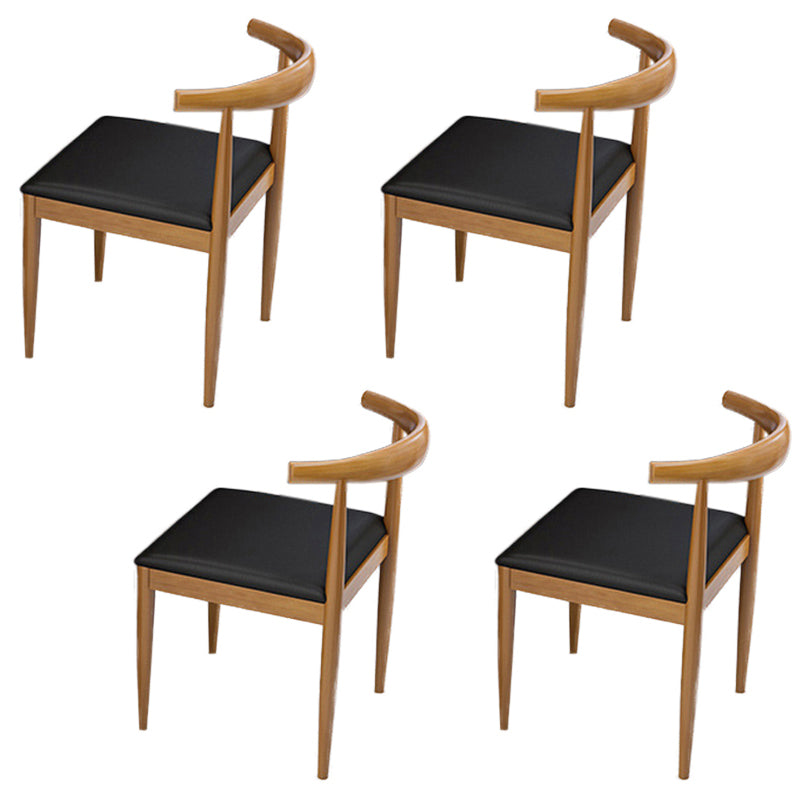 Industrial 1/4/7 Pieces Furniture Solid Wood Rectangle Dining Set in Brown