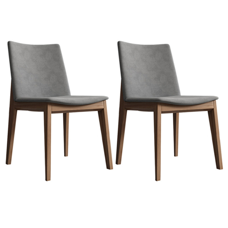 Modern 1/2/5/7 Pieces Furniture Stone Rectangle Dining Chairs Set in Gray