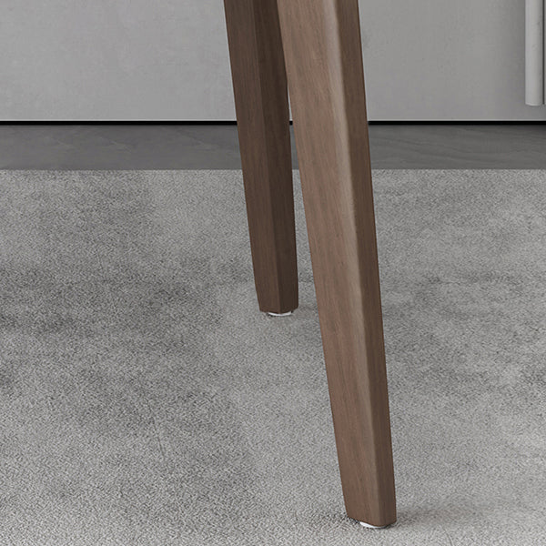 Modern 1/2/5/7 Pieces Furniture Stone Rectangle Dining Chairs Set in Gray