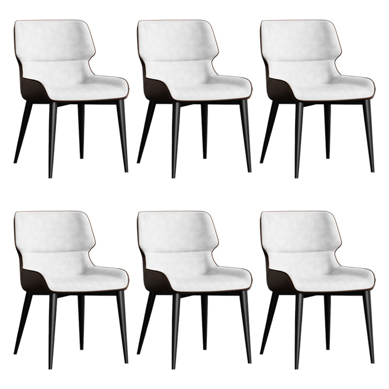 Contemporary Dining Room Armless Chair Dining Chairs with Upholstered