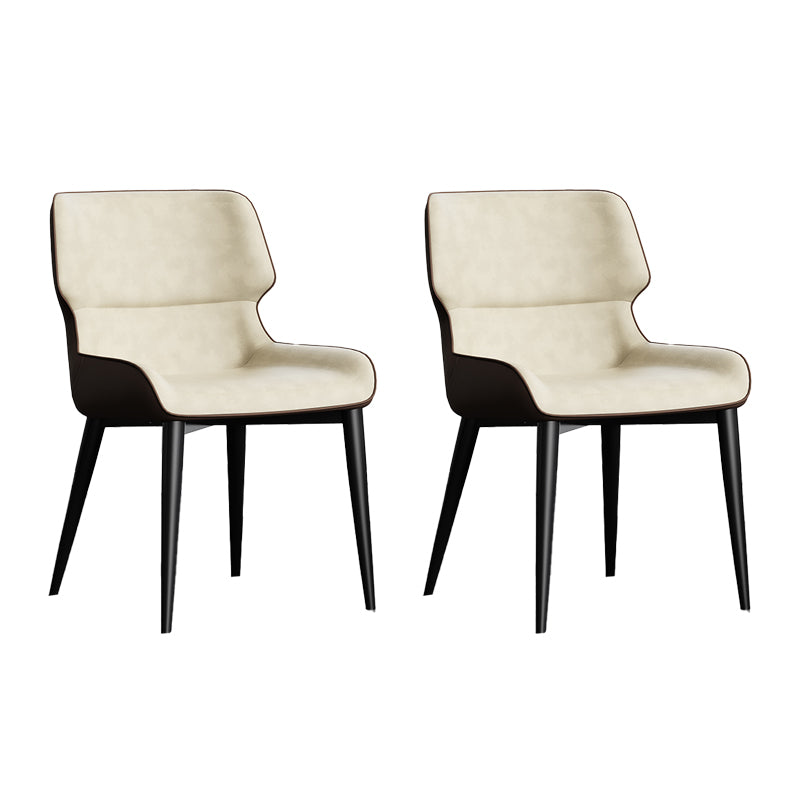 Contemporary Dining Room Armless Chair Dining Chairs with Upholstered
