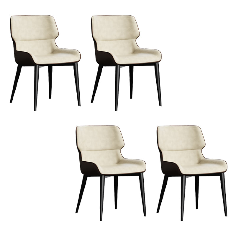 Contemporary Dining Room Armless Chair Dining Chairs with Upholstered