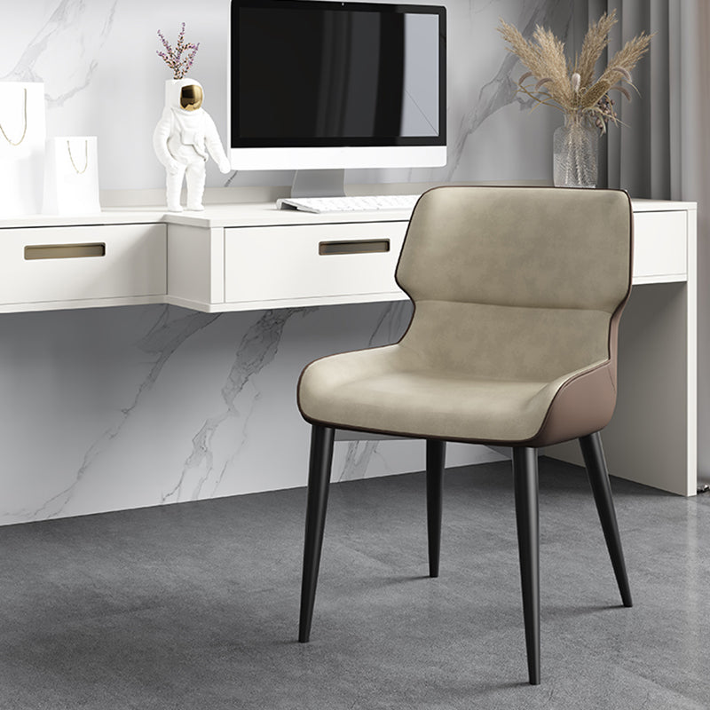 Contemporary Dining Room Armless Chair Dining Chairs with Upholstered