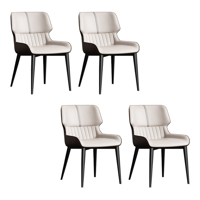 Contemporary Dining Room Armless Chair Dining Chairs with Upholstered