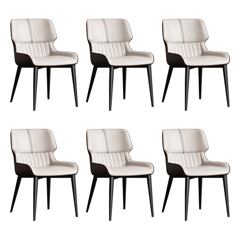 Contemporary Dining Room Armless Chair Dining Chairs with Upholstered