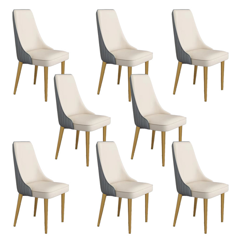 Glam Dining and Accent Chairs Indoor Parsons Curved Side Chair