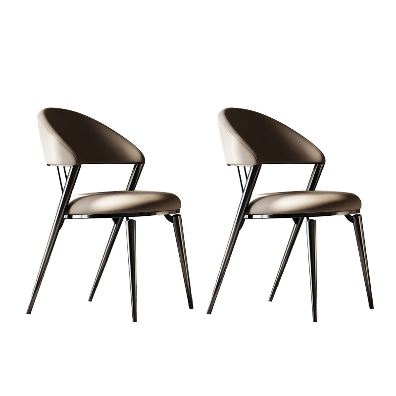 Home Dining Room Side Chair Open Back Dining Upholstered Chair