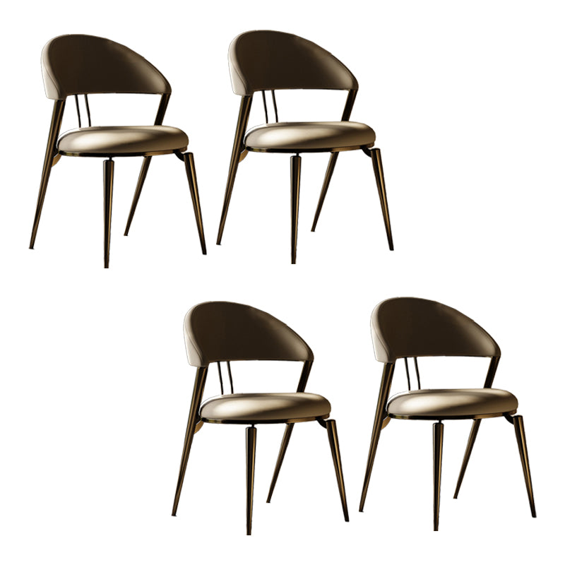 Home Dining Room Side Chair Open Back Dining Upholstered Chair