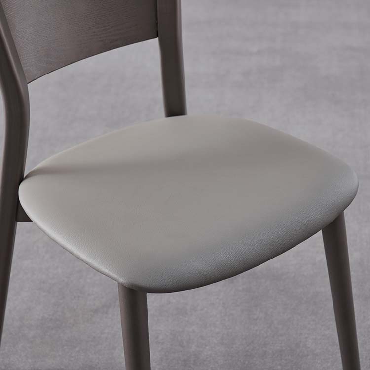 Dining Room Kitchen Side Chair Industrial Solid Wood Armless Chair