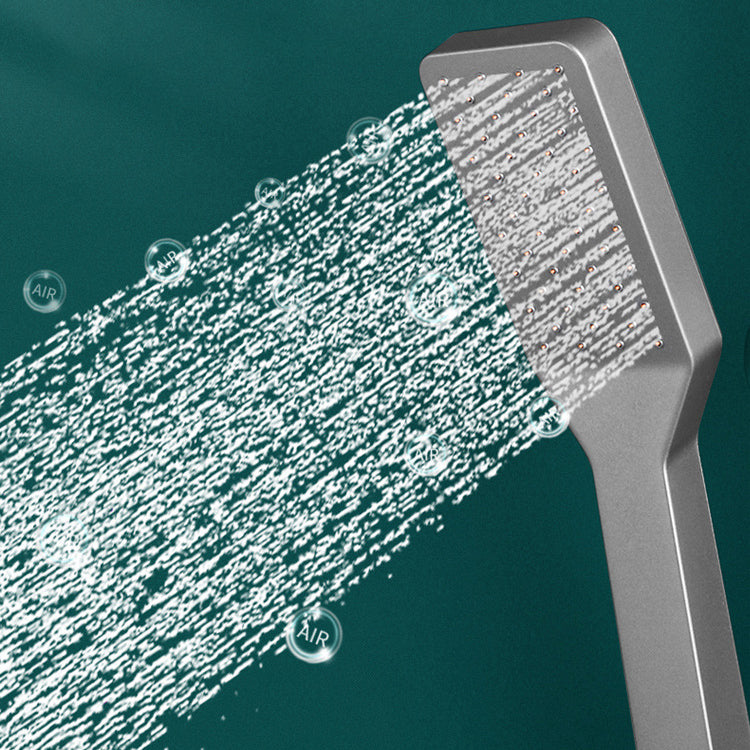 Shower System Square Adjustable Spray Pattern Massage Jet Shower System