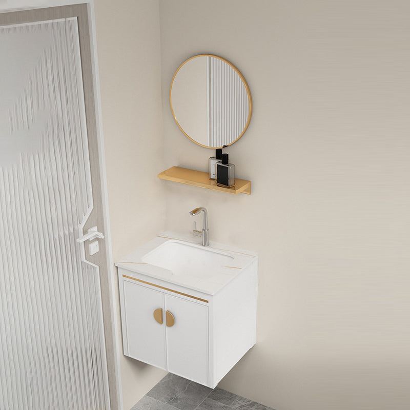 Gorgeous Sink Cabinet Free-standing Standard Space Saver Vanity with Mirror