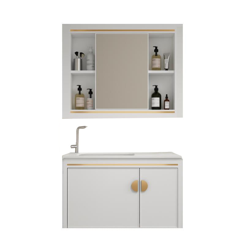 Gorgeous Sink Cabinet Free-standing Standard Space Saver Vanity with Mirror