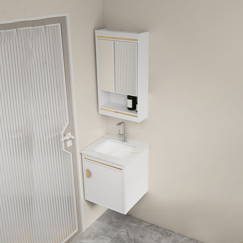 Gorgeous Sink Cabinet Free-standing Standard Space Saver Vanity with Mirror