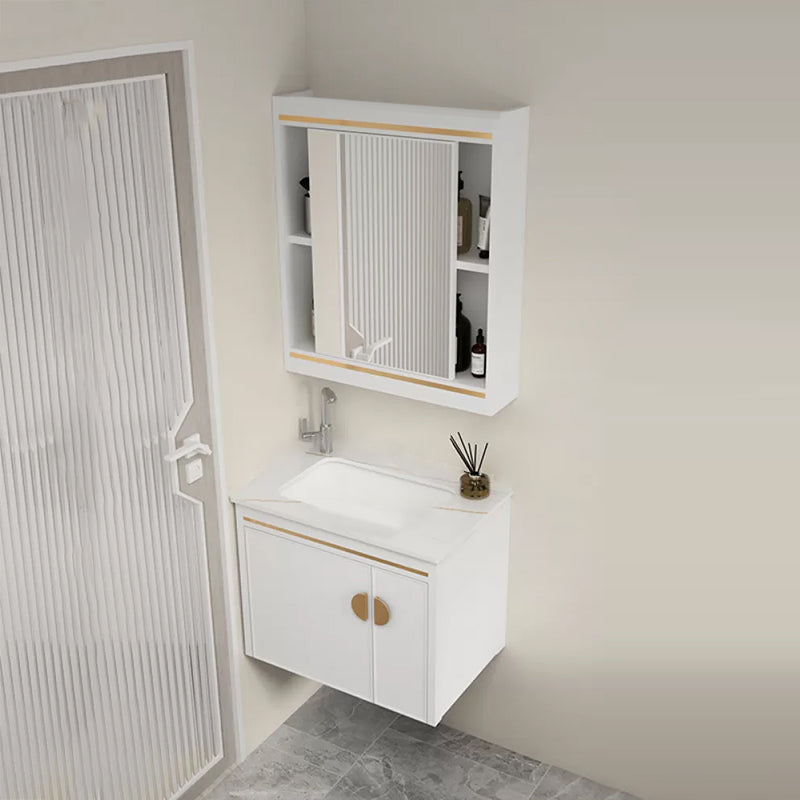 Gorgeous Sink Cabinet Free-standing Standard Space Saver Vanity with Mirror