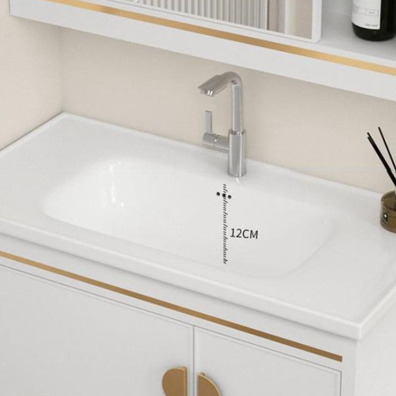 Gorgeous Sink Cabinet Free-standing Standard Space Saver Vanity with Mirror