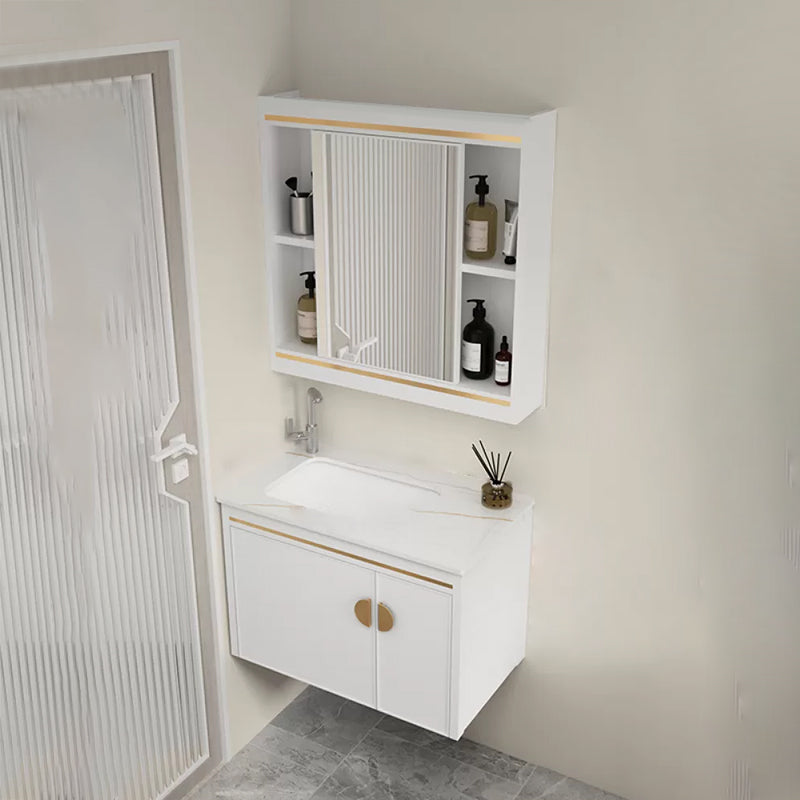 Gorgeous Sink Cabinet Free-standing Standard Space Saver Vanity with Mirror