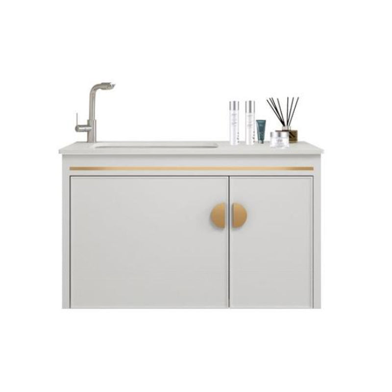 Gorgeous Sink Cabinet Free-standing Standard Space Saver Vanity with Mirror