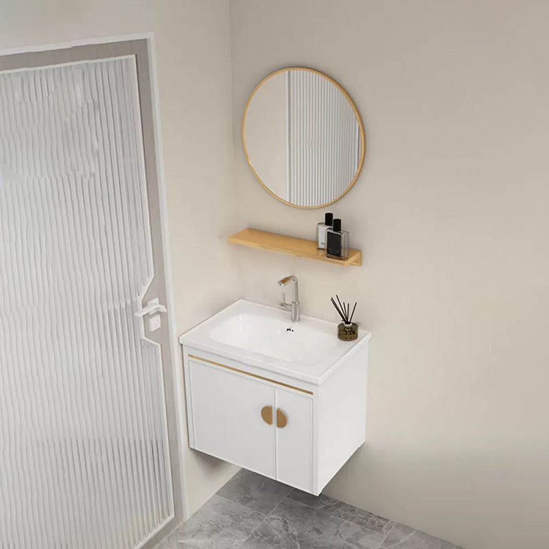 Gorgeous Sink Cabinet Free-standing Standard Space Saver Vanity with Mirror